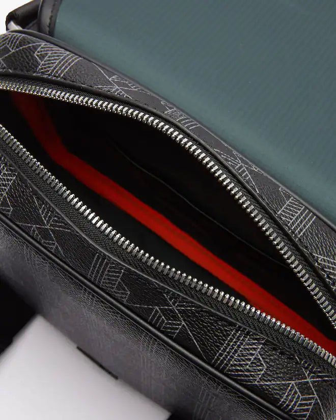 Lacoste Men's The Blend Clip Flap Satchel