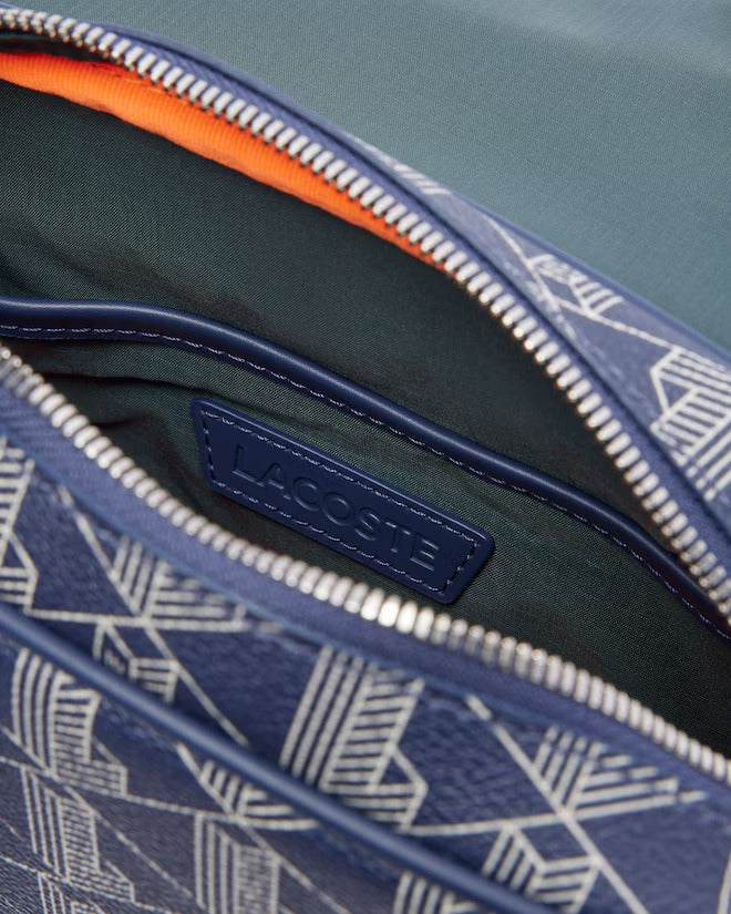 Lacoste Men's The Blend Clip Flap Satchel