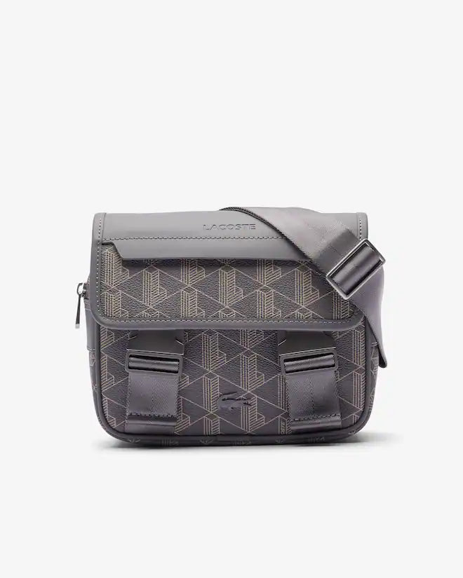 Lacoste Men's The Blend Clip Flap Satchel