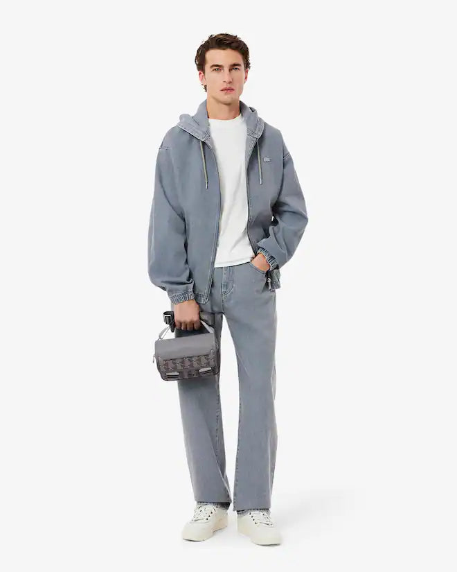 Lacoste Men's The Blend Clip Flap Satchel