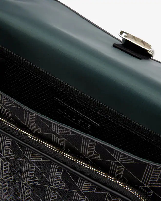 Lacoste Men's Large The Blend Flap Close Bag