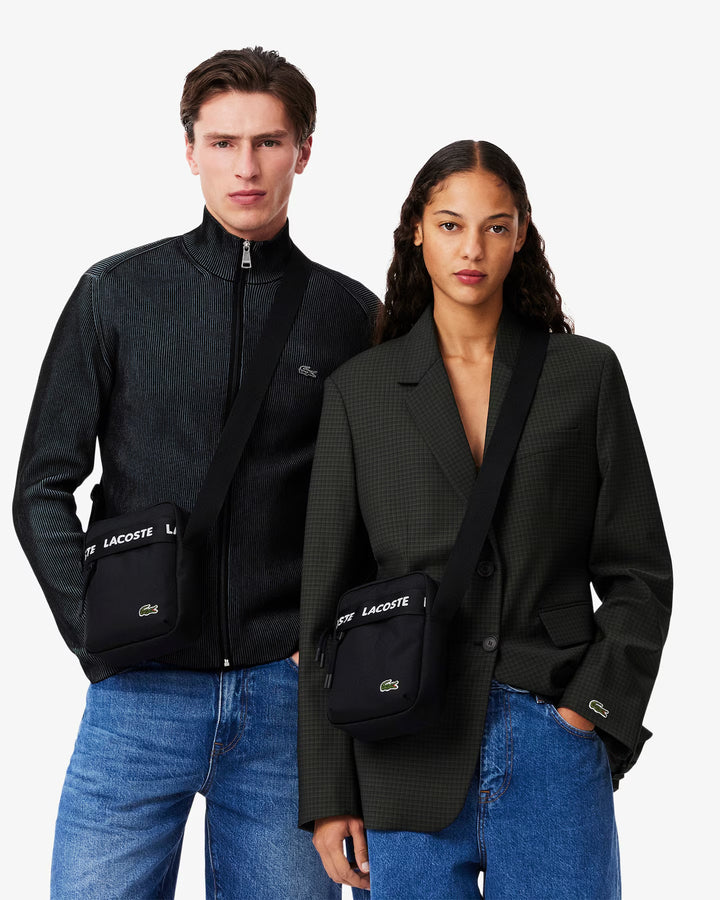 Lacoste Unisex Neocroc Shoulder Bag