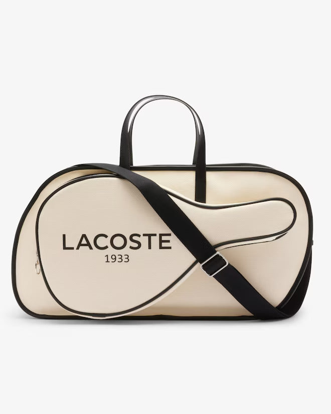 Lacoste Unisex Large Heritage Canvas Racket Bag