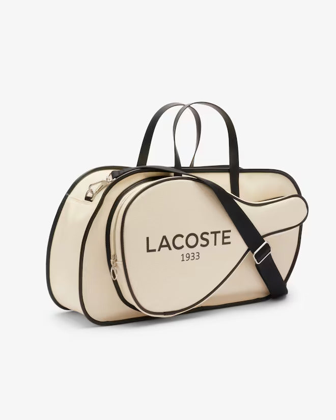 Lacoste Unisex Large Heritage Canvas Racket Bag