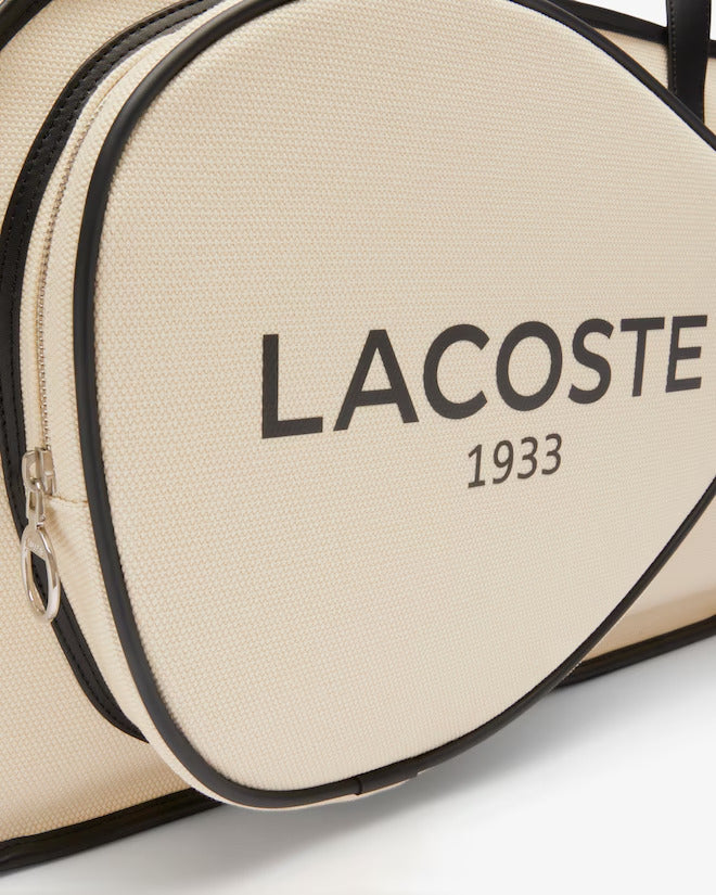 Lacoste Unisex Large Heritage Canvas Racket Bag
