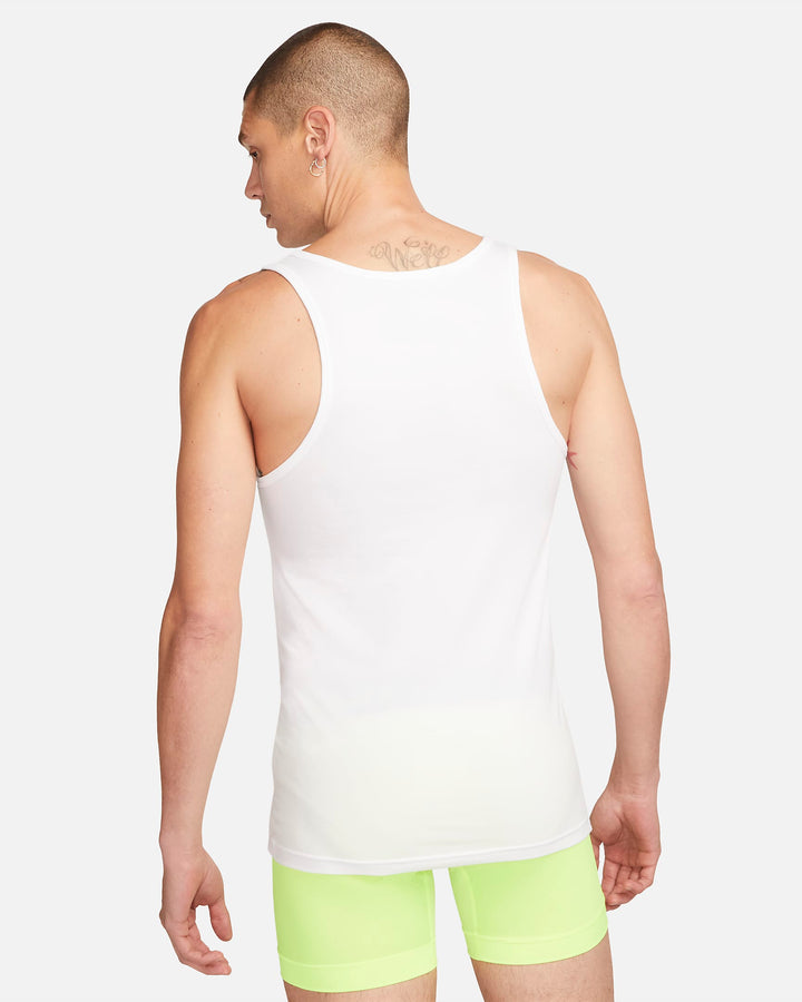 Nike Dri-FIT Essential Cotton Stretch Men's Slim Fit Tank Undershirt (2-Pack)