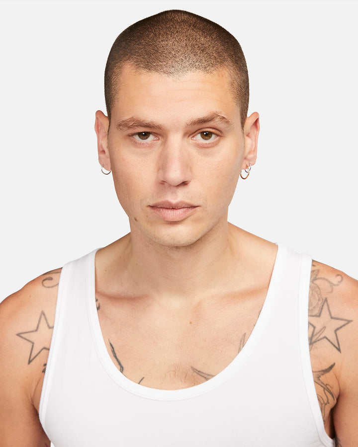 Nike Dri-FIT Essential Cotton Stretch Men's Slim Fit Tank Undershirt (2-Pack)