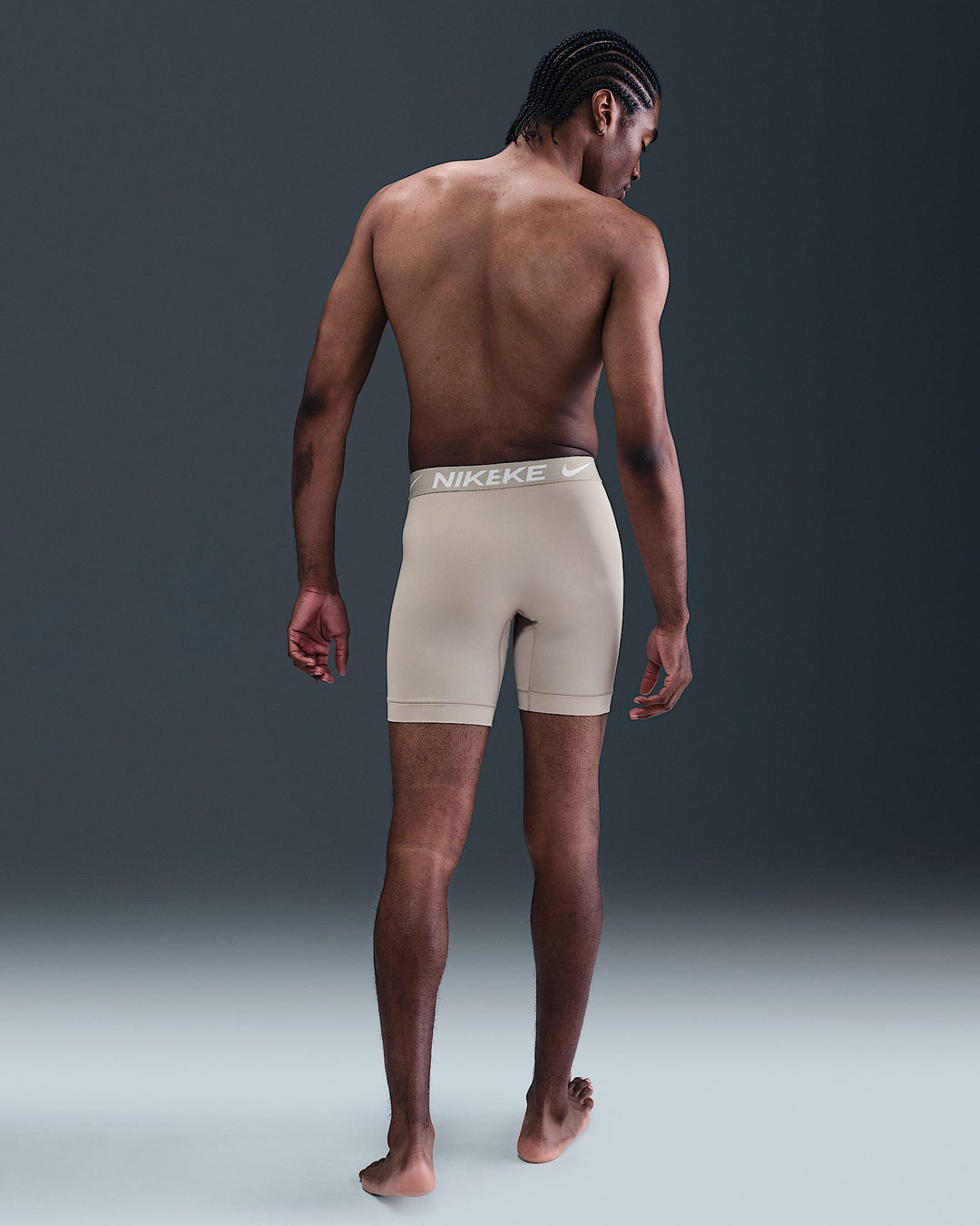 Nike Dri-FIT Essential Micro Long Boxer Briefs (3-Pack)