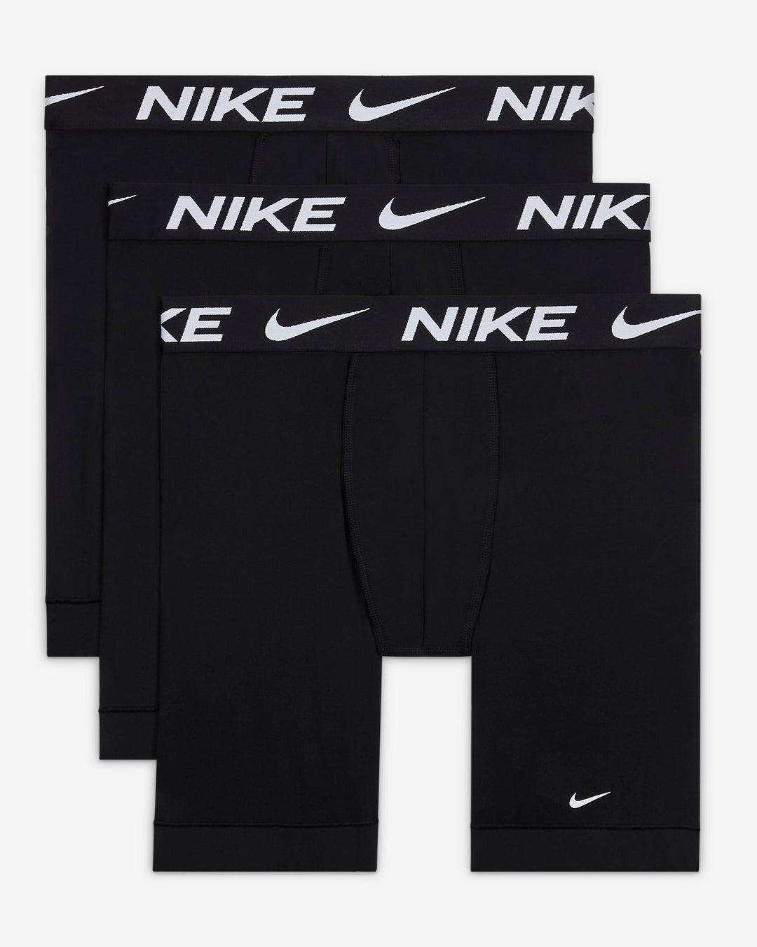 Nike Dri-FIT Essential Micro Long Boxer Briefs (3-Pack)