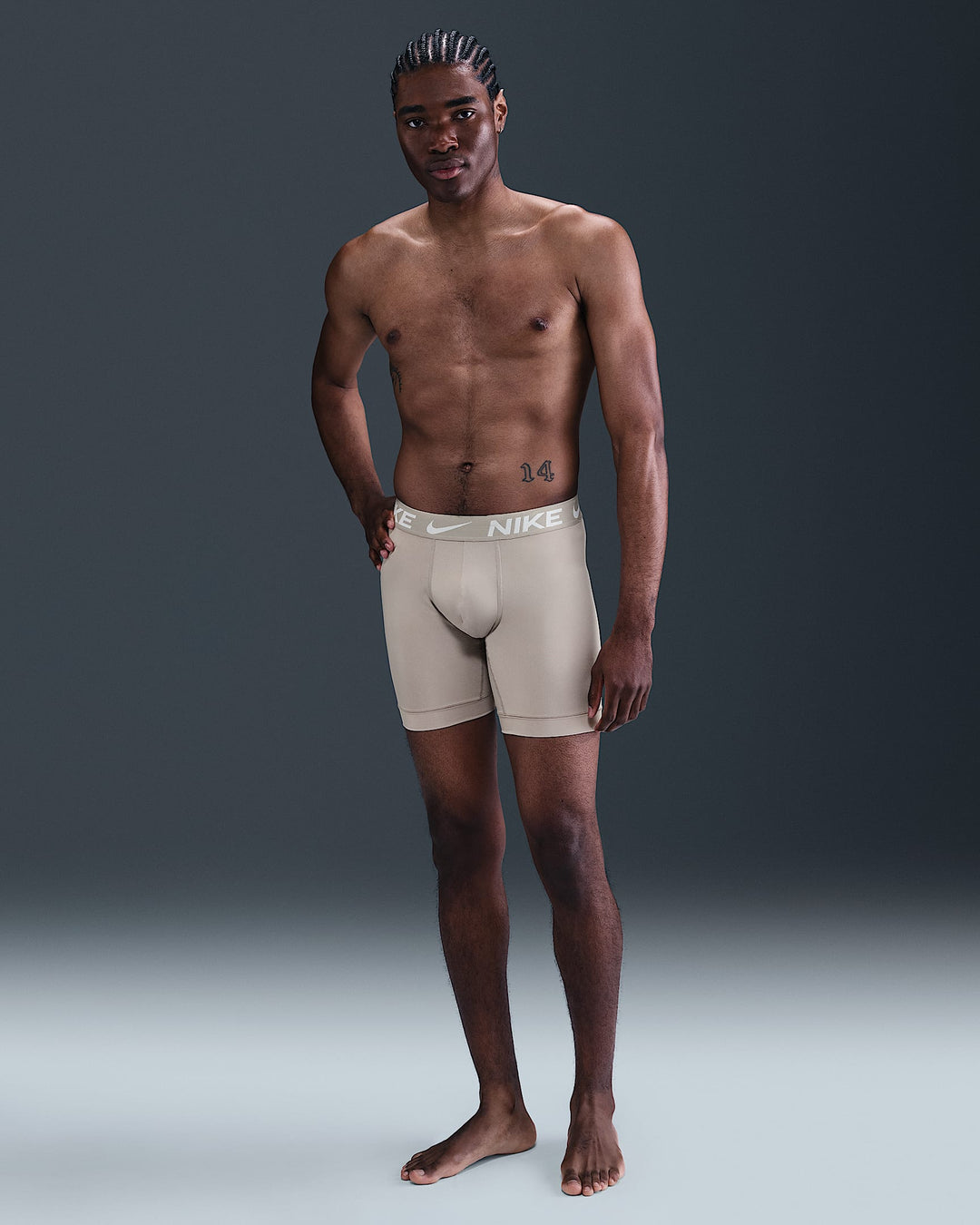 Nike Dri-FIT Essential Micro Long Boxer Briefs (3-Pack)