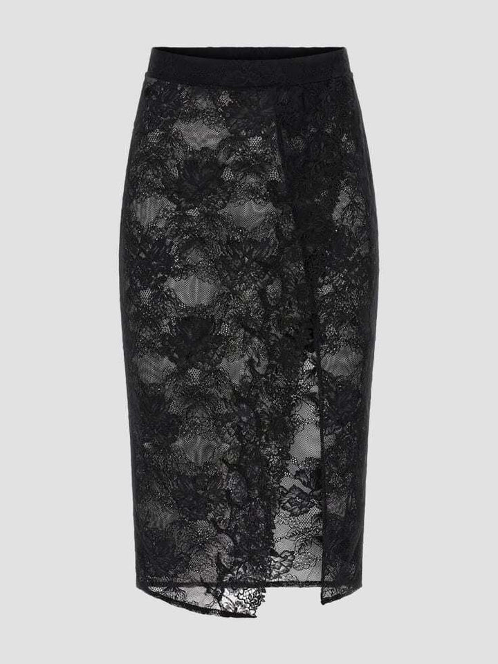 Guess Rebecca Floral Lace Skirt