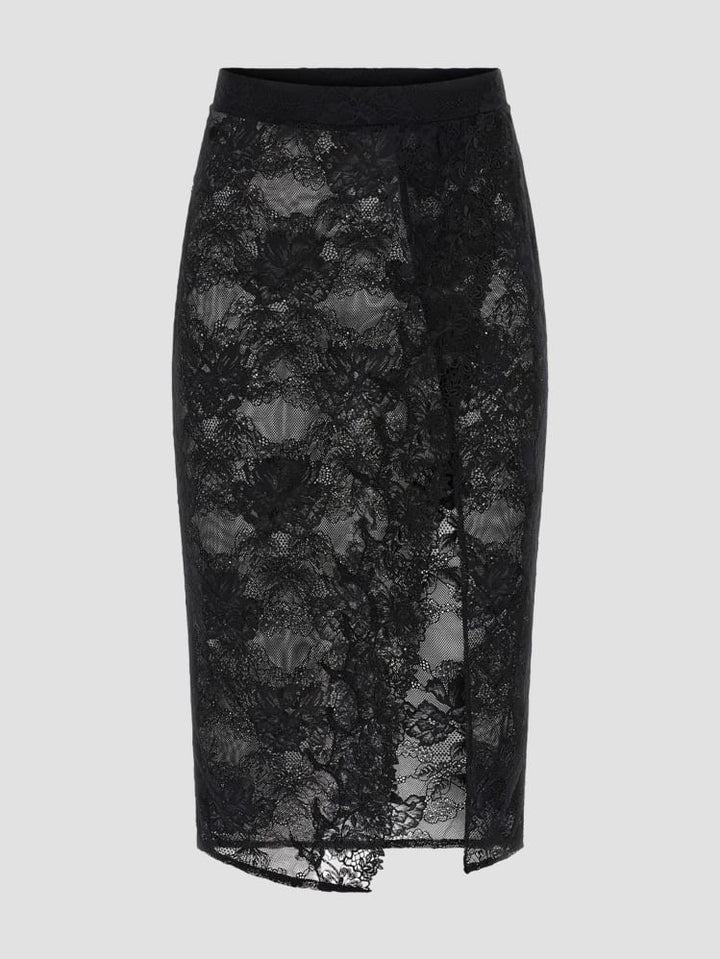 Guess Rebecca Floral Lace Skirt