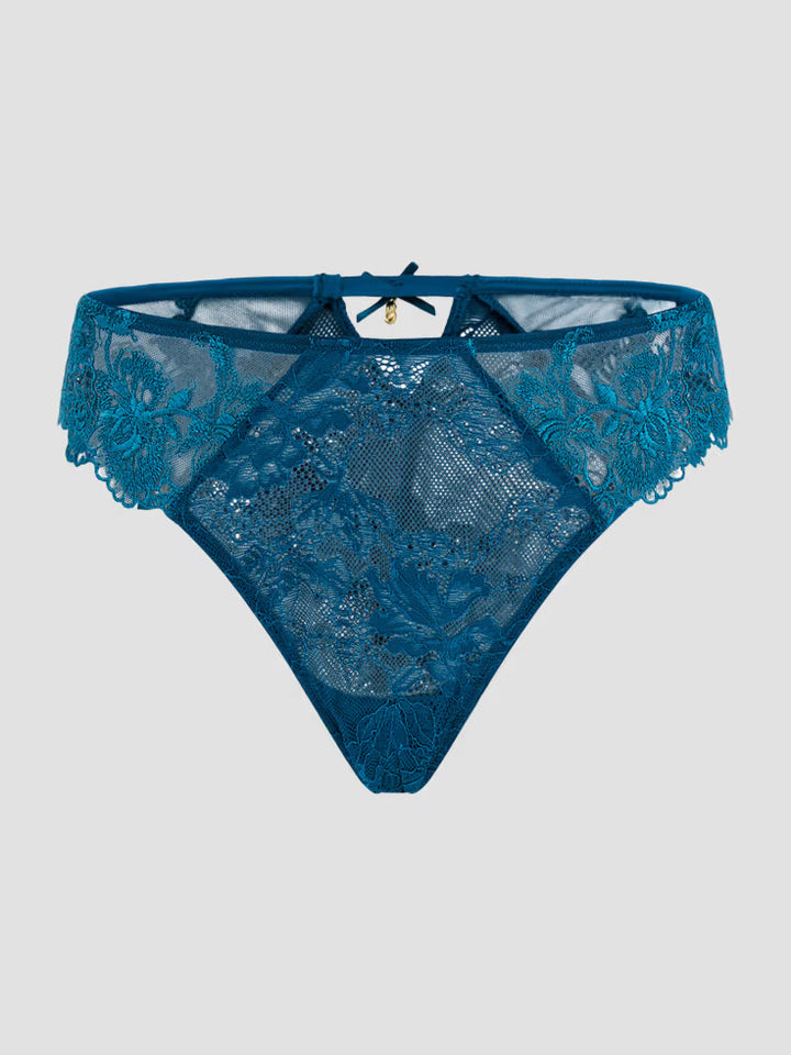 Guess Rebecca Floral Lace Brazilian Panty