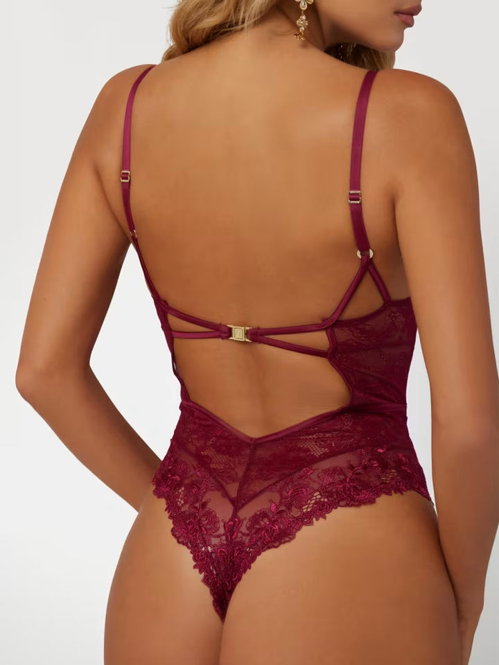 Guess Rebecca Floral Lace Bodysuit