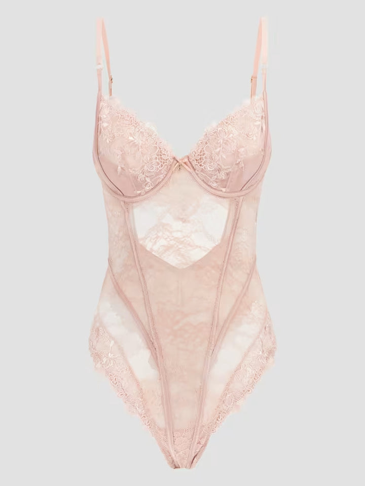 Guess Rebecca Floral Lace Bodysuit