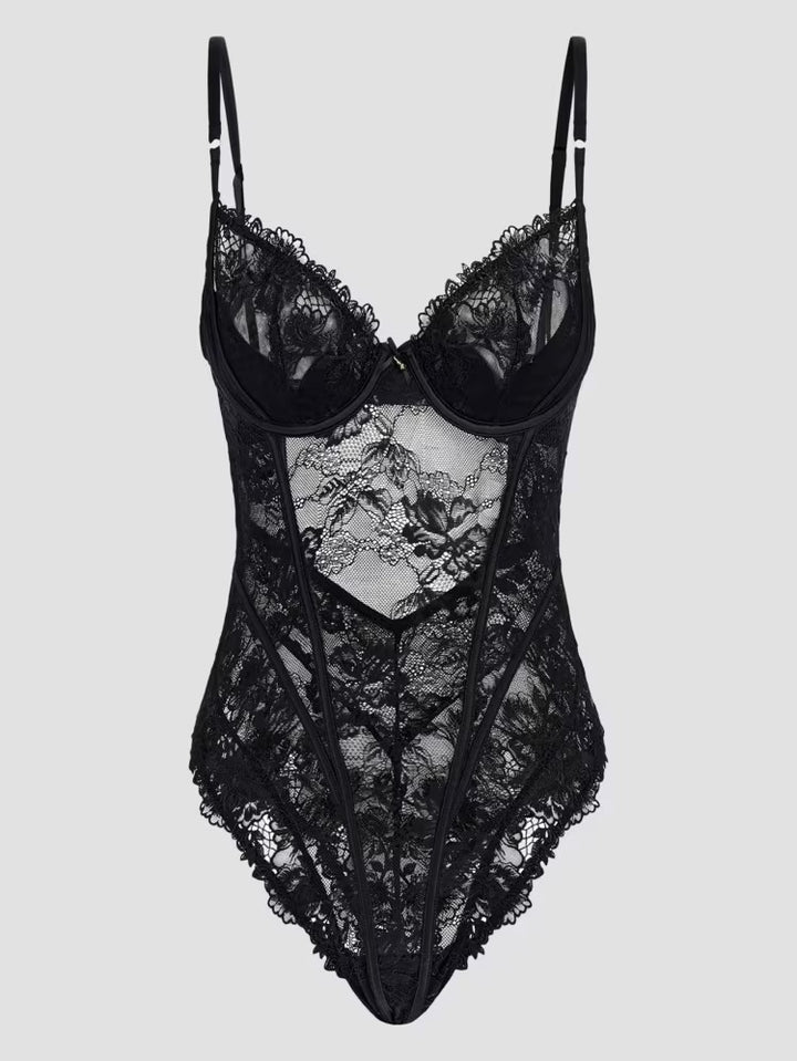 Guess Rebecca Floral Lace Bodysuit