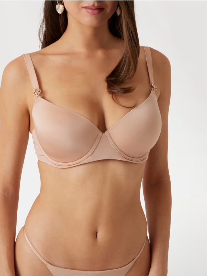 Guess Lara Natural Balcony Bra