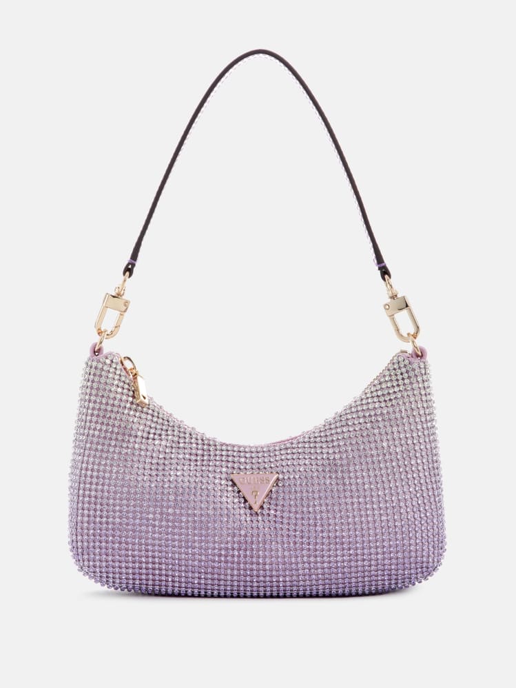 Guess Zalina Ombré Rhinestone Mini Shoulder Bag