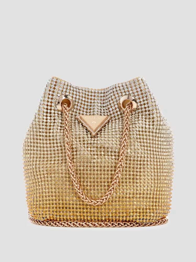 Guess Zalina Ombré Rhinestone Pouch