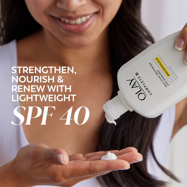 Olay Complete + Daily Facial Moisturizer with Sunscreen Broad Spectrum SPF 40