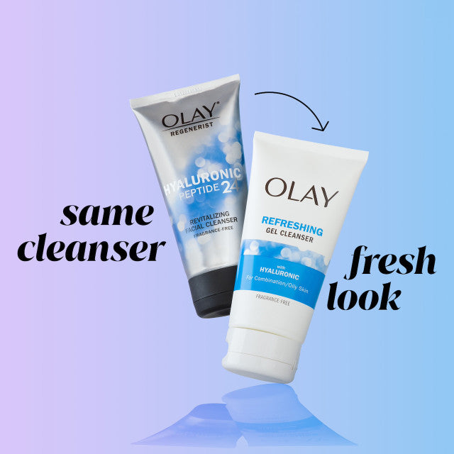 Olay Refreshing Gel Cleanser with Hyaluronic