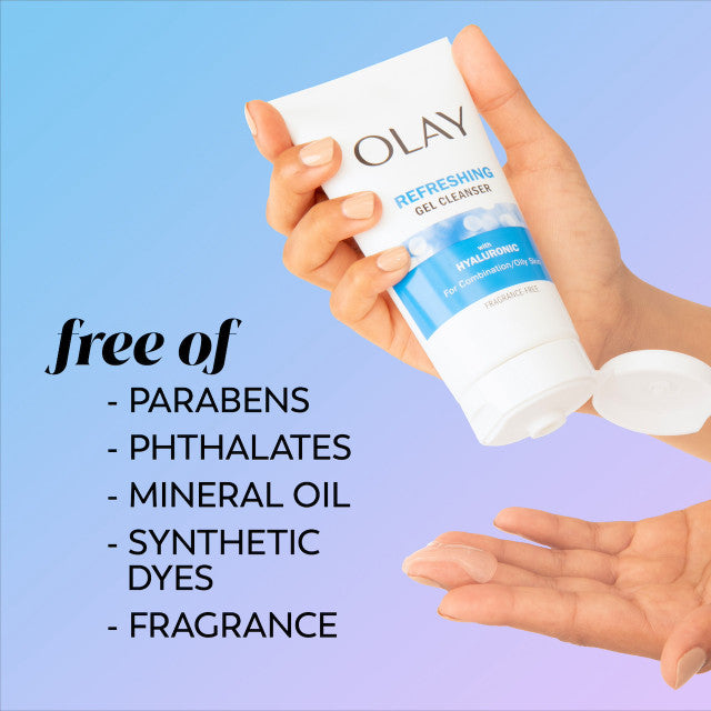 Olay Refreshing Gel Cleanser with Hyaluronic