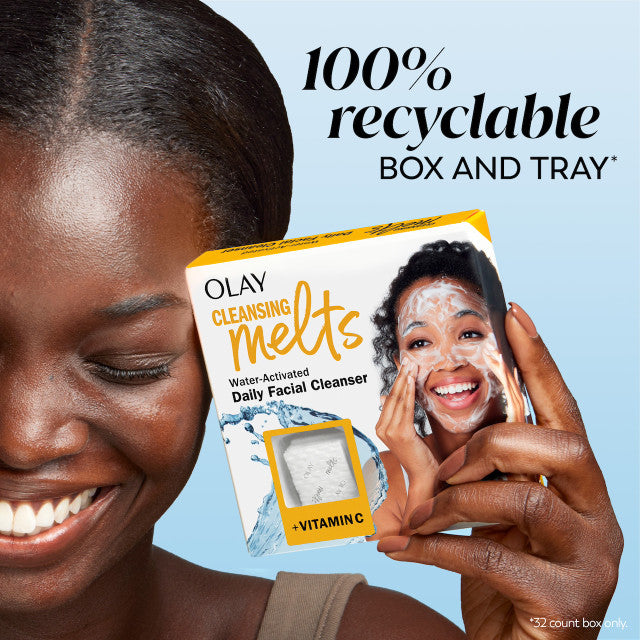 Olay Cleansing Melts + Vitamin C