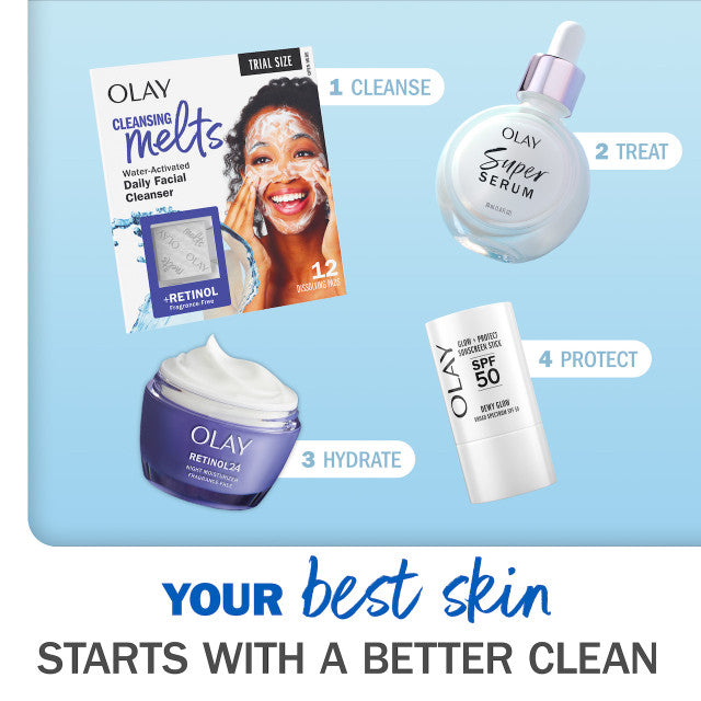 Olay Cleansing Melts + Retinol