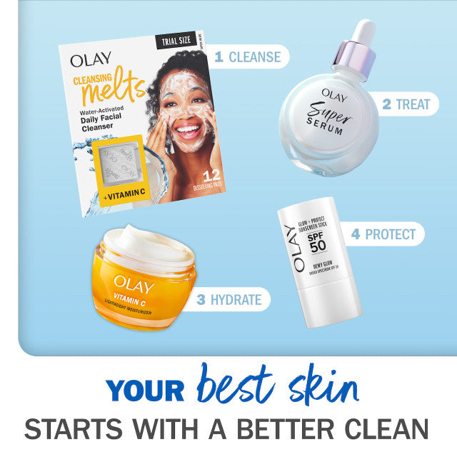 Olay Cleansing Melts + Vitamin C