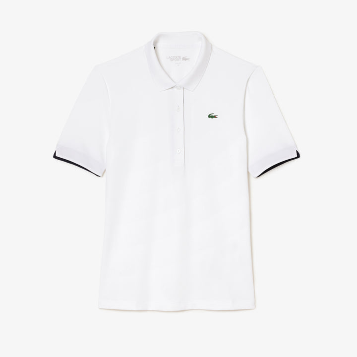 Lacoste Women's Slim Fit UV Protect Stretch Golf Polo