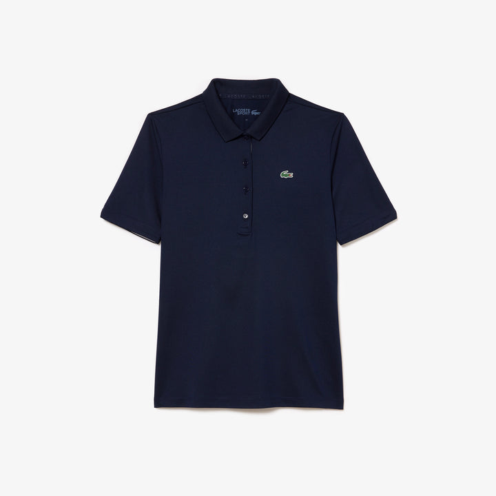 Lacoste Women's Slim Fit UV Protect Stretch Golf Polo