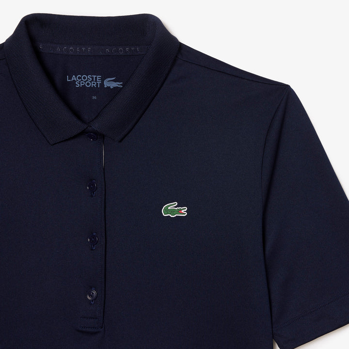 Lacoste Women's Slim Fit UV Protect Stretch Golf Polo