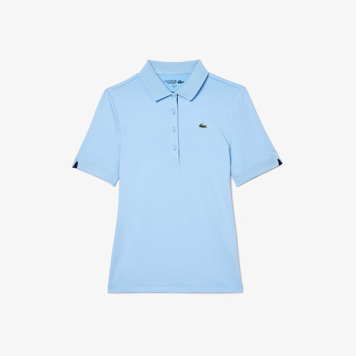Lacoste Women's Slim Fit UV Protect Stretch Golf Polo
