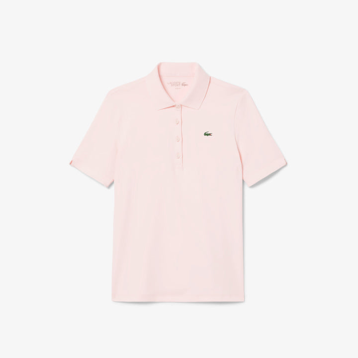 Lacoste Women's Slim Fit UV Protect Stretch Golf Polo