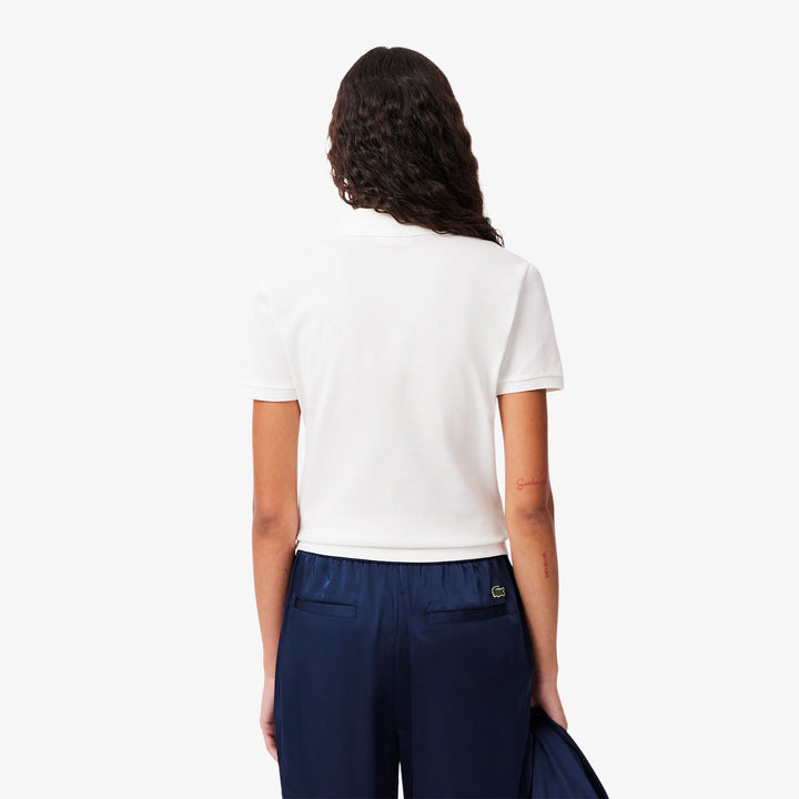Lacoste Women's L.12.D Slim Fit Stretch Mini Piqué Polo