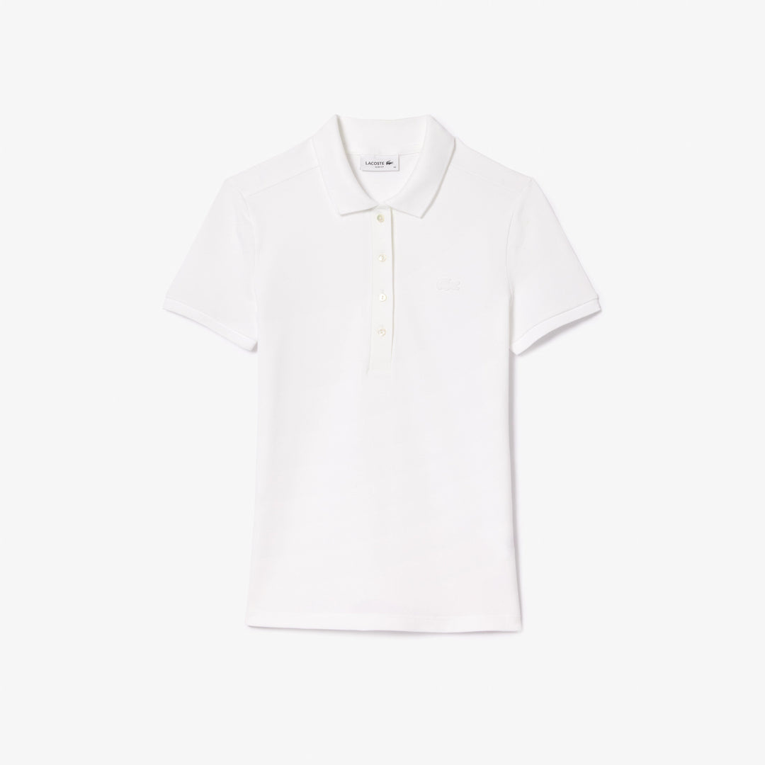 Lacoste Women's L.12.D Slim Fit Stretch Mini Piqué Polo