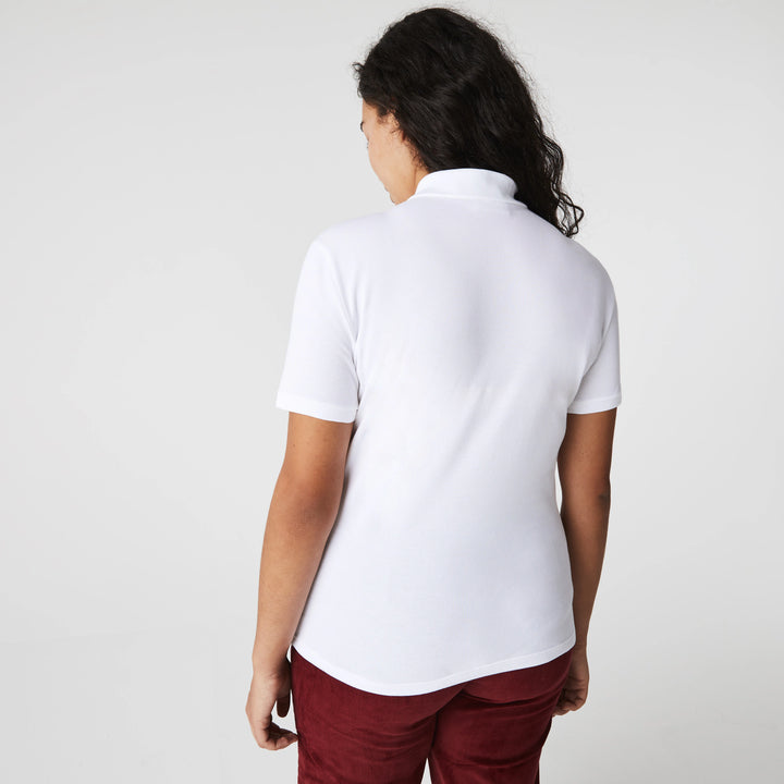 Lacoste Women's L.12.D Slim Fit Stretch Mini Piqué Polo