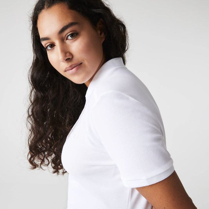 Lacoste Women's L.12.D Slim Fit Stretch Mini Piqué Polo