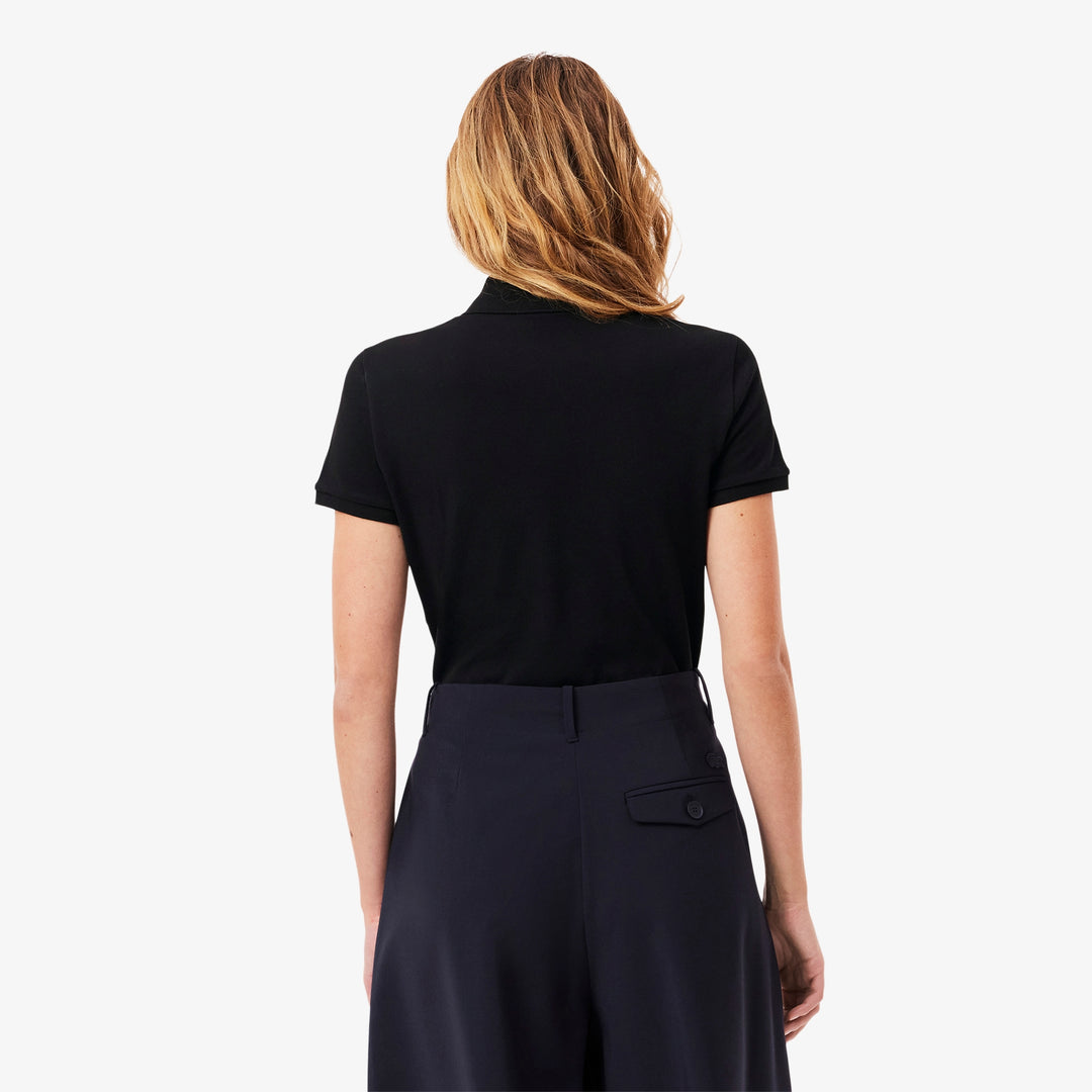 Lacoste Women's L.12.D Slim Fit Stretch Mini Piqué Polo