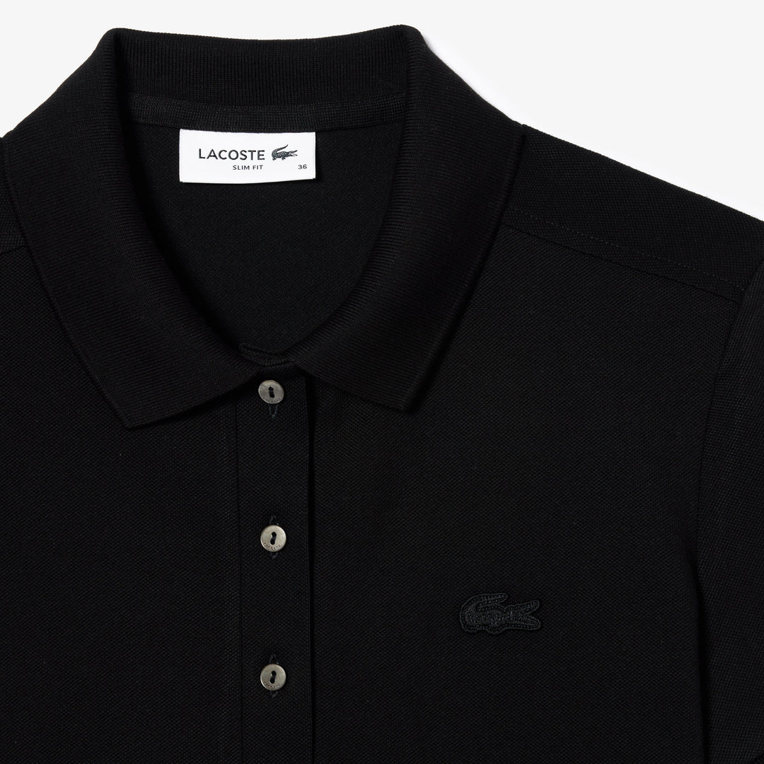 Lacoste Women's L.12.D Slim Fit Stretch Mini Piqué Polo