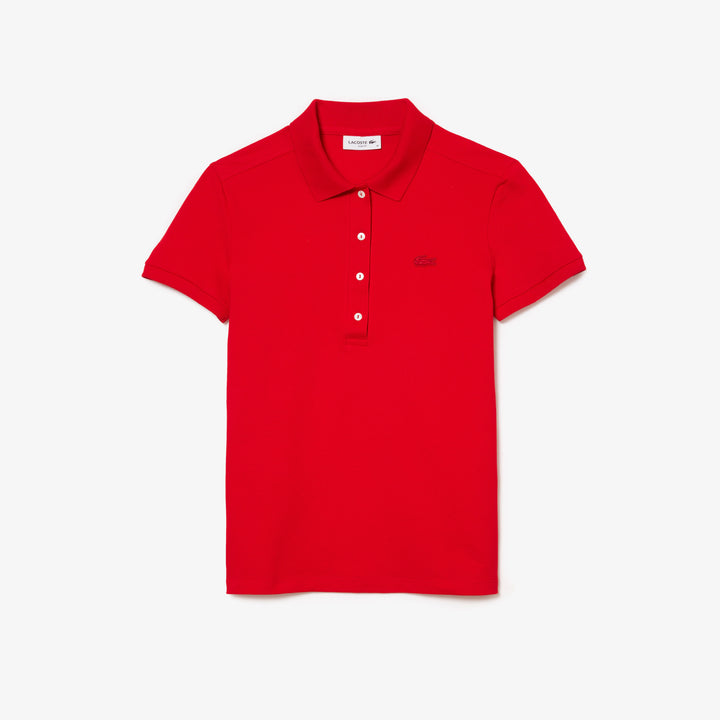 Lacoste Women's L.12.D Slim Fit Stretch Mini Piqué Polo