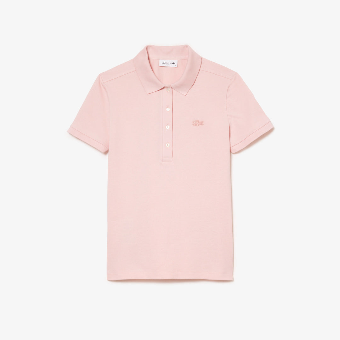 Lacoste Women's L.12.D Slim Fit Stretch Mini Piqué Polo