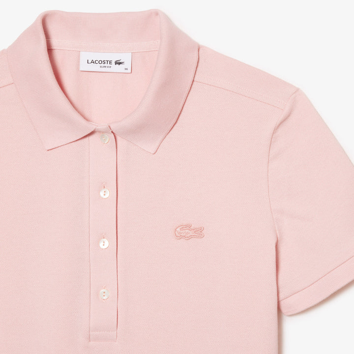 Lacoste Women's L.12.D Slim Fit Stretch Mini Piqué Polo