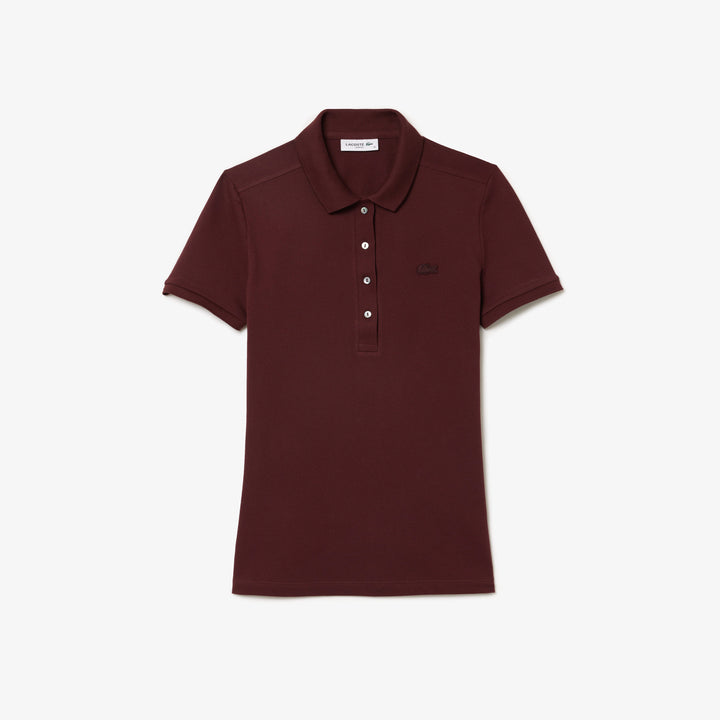 Lacoste Women's L.12.D Slim Fit Stretch Mini Piqué Polo