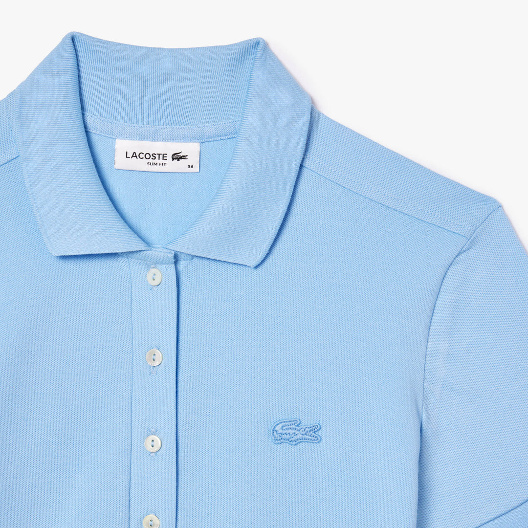Lacoste Women's L.12.D Slim Fit Stretch Mini Piqué Polo