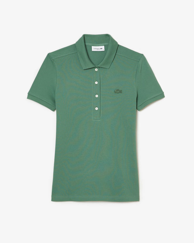 Lacoste Women's L.12.D Slim Fit Stretch Mini Piqué Polo