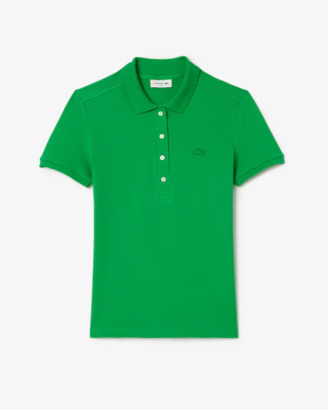 Lacoste Women's L.12.D Slim Fit Stretch Mini Piqué Polo