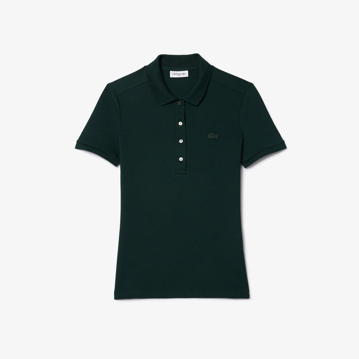 Lacoste Women's L.12.D Slim Fit Stretch Mini Piqué Polo
