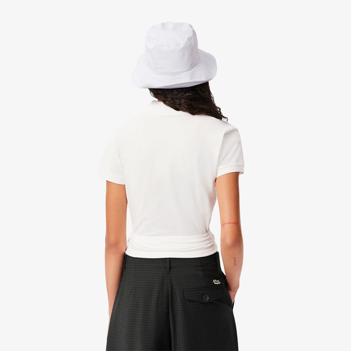 Lacoste Women's Stretch Mini Piqué Wrap Polo