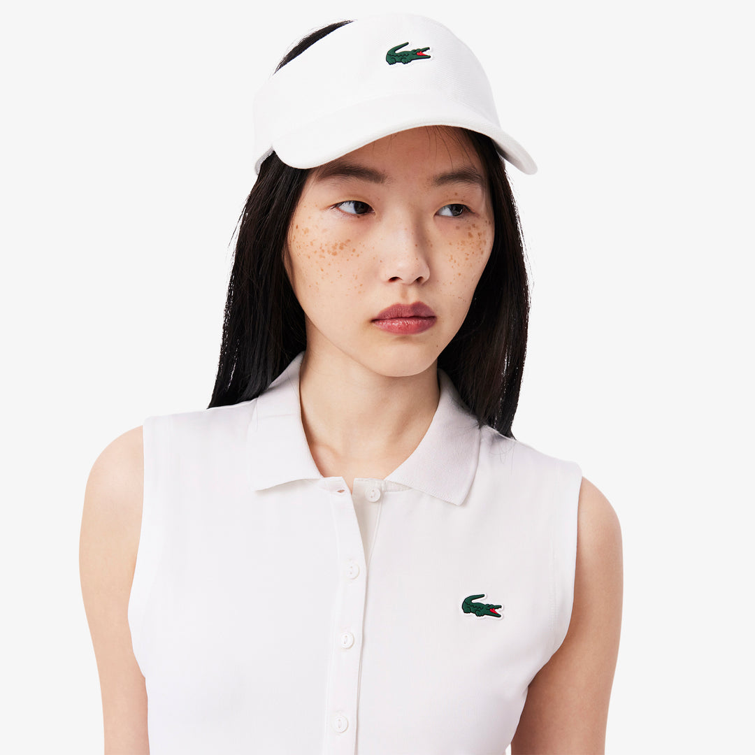 Lacoste Women's Slim Fit UV Protect Stretch Golf Polo
